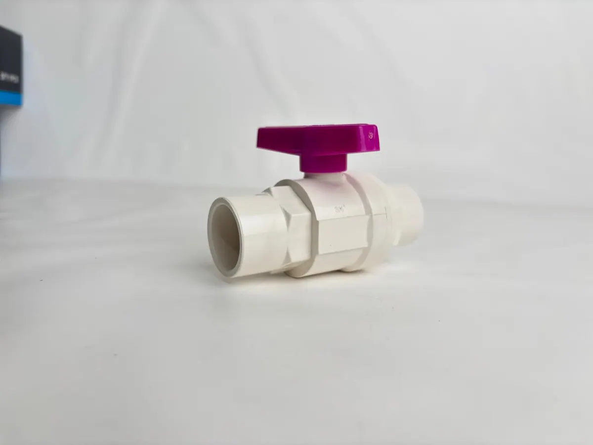 PVC Ball Valve, 2-Piece
